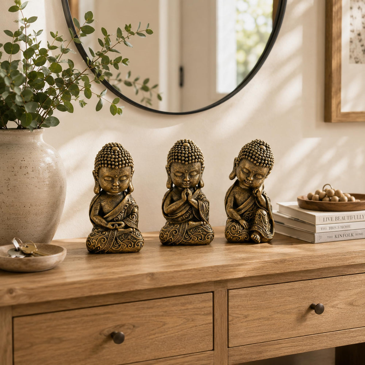 8 Inch Buddha Statue