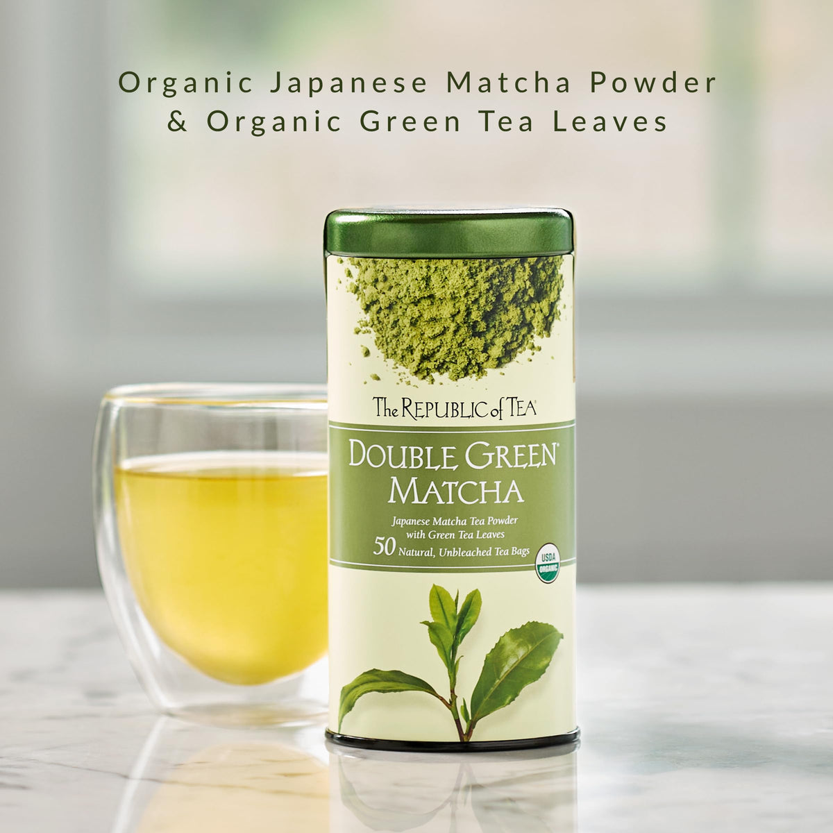 Organic Double Green Matcha (50 Count (Pack of 1))