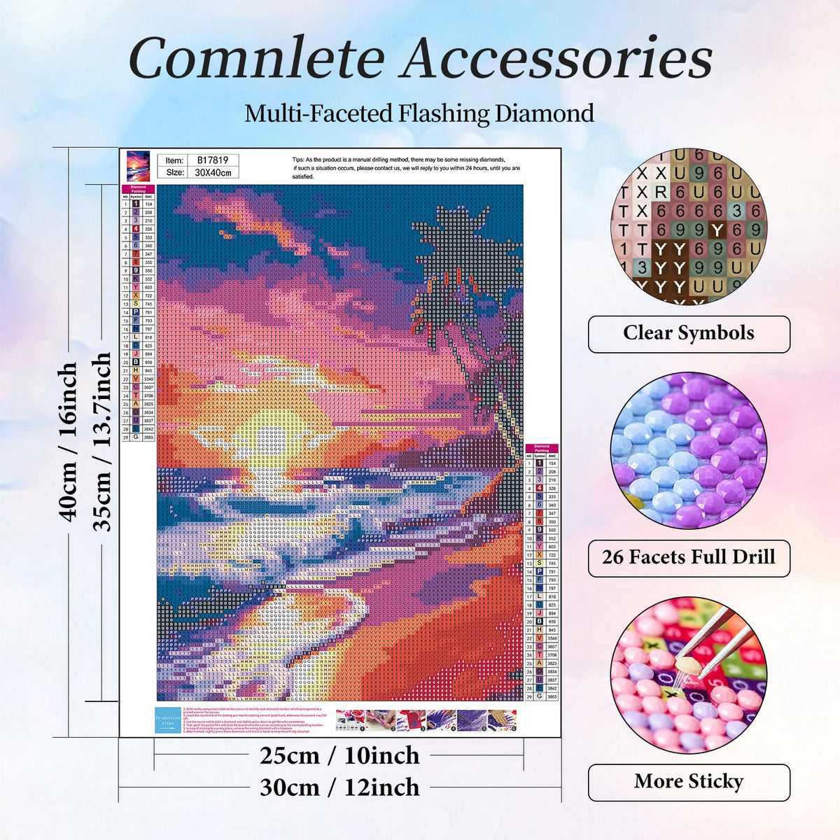 Diamond Art Kits for Adults Beach (LBDP1P05)