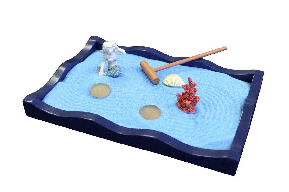 Mini Zen Garden Kit for Desk with Rake (Mini)