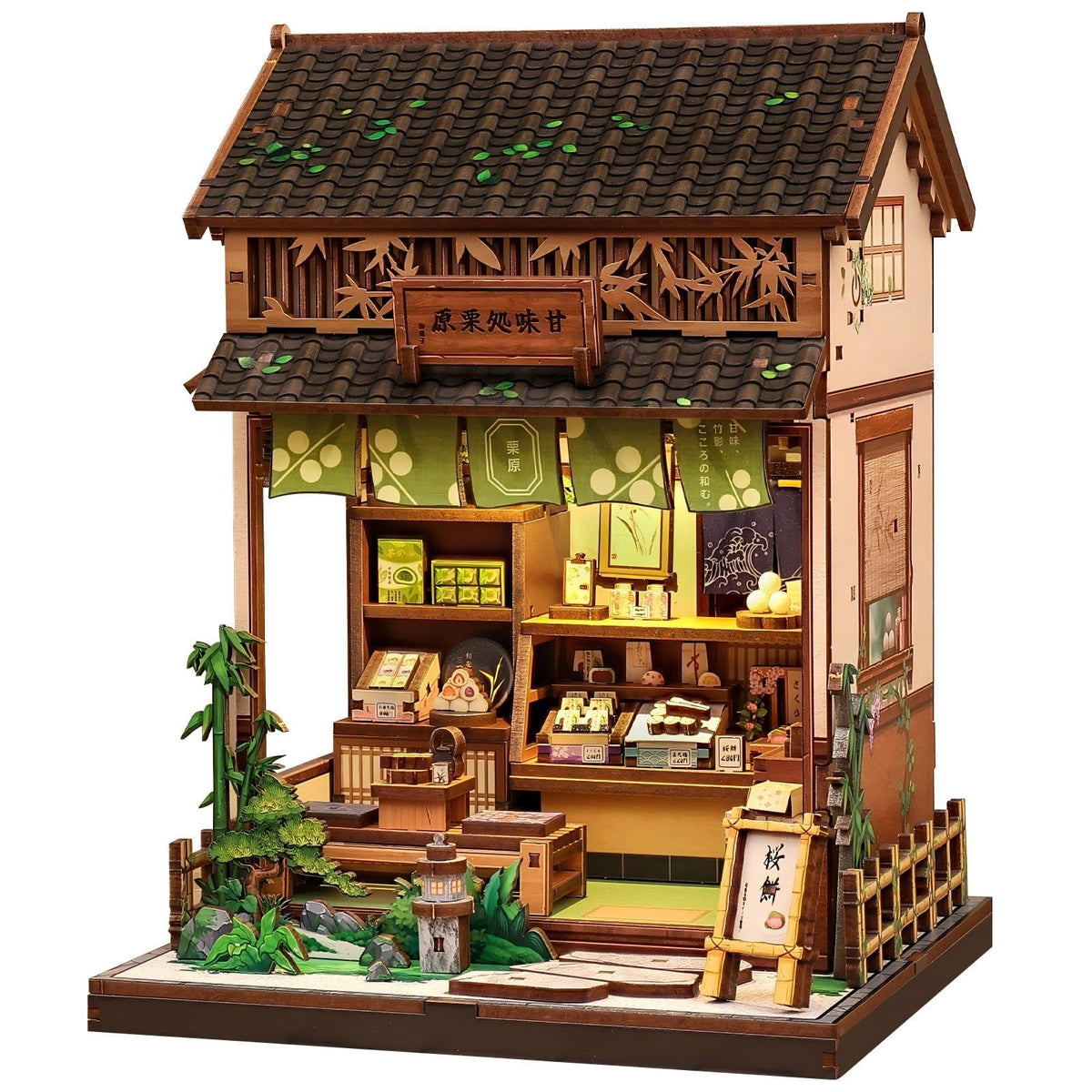 Book Nook Kit Japanese Miniature Desert Shop (Kanmi-dokoro Kurihara)