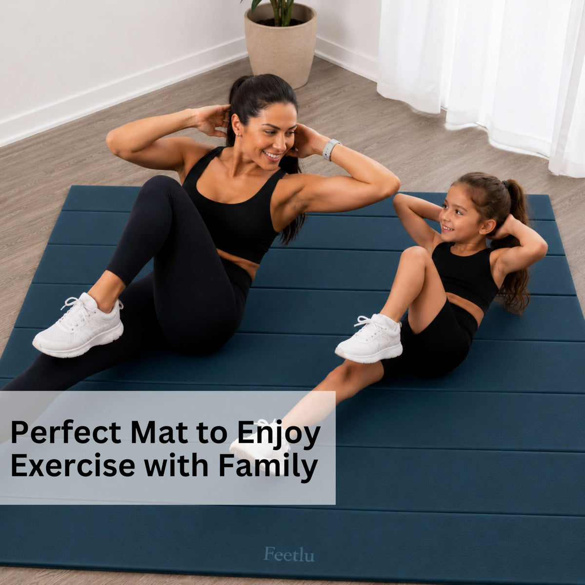 Original Foldable Yoga Mat XL (Sea Pine / 48" x 72" x 1/3")