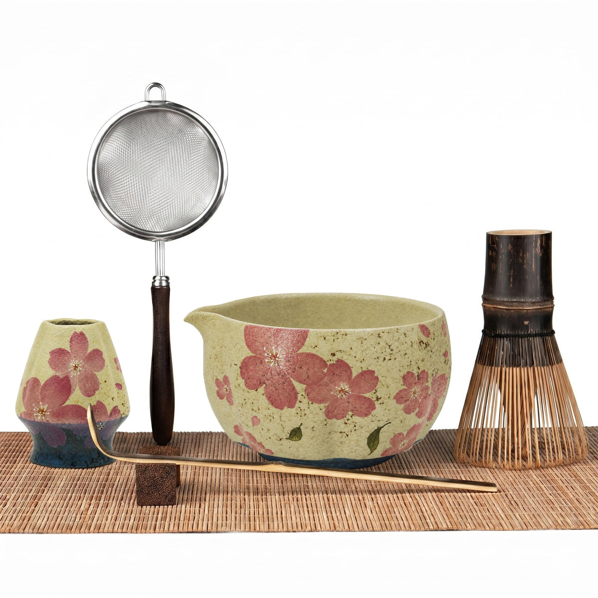 Matcha Whisk Set (Pink)