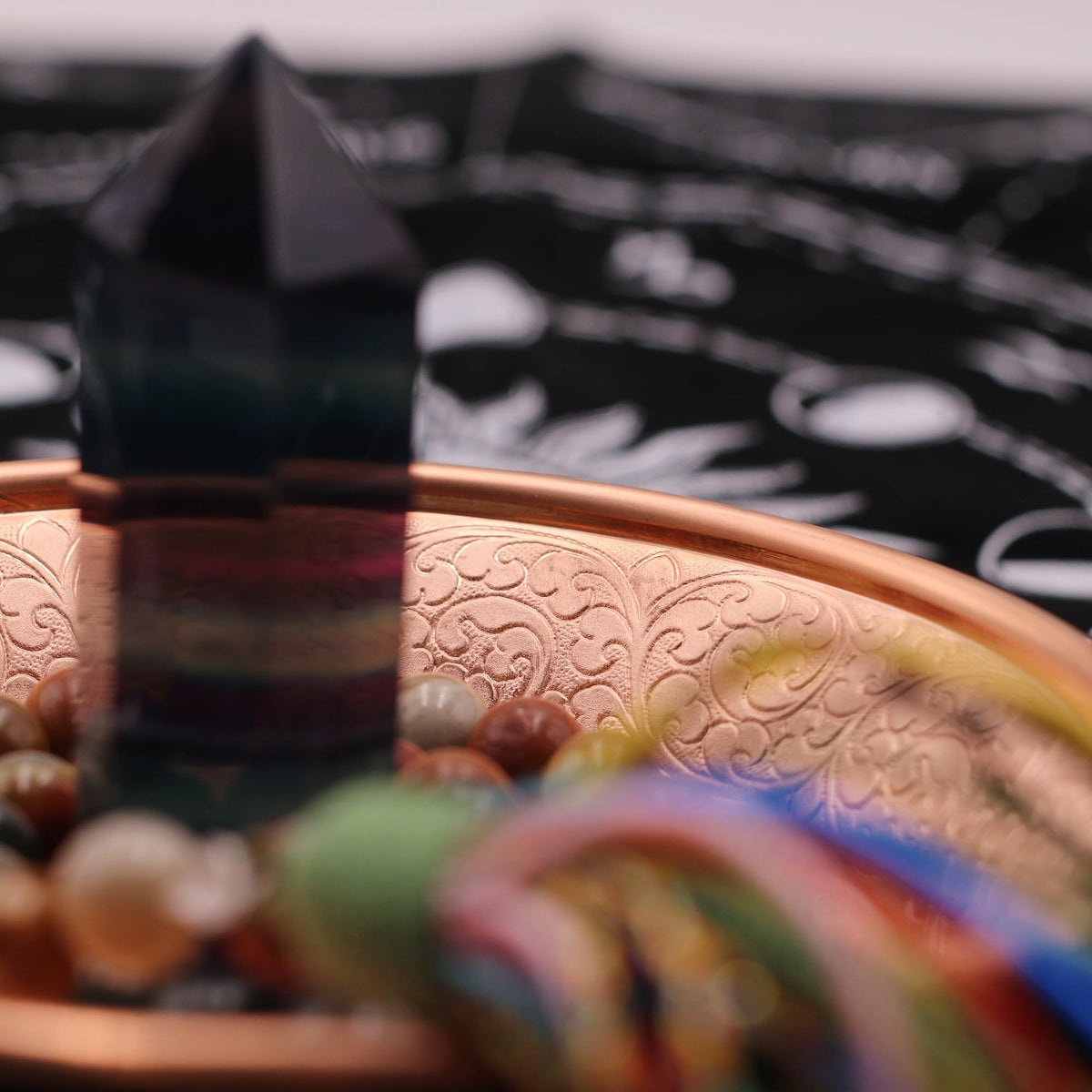 Copper Offering Prayer Ritual Bowl (Pentagram)