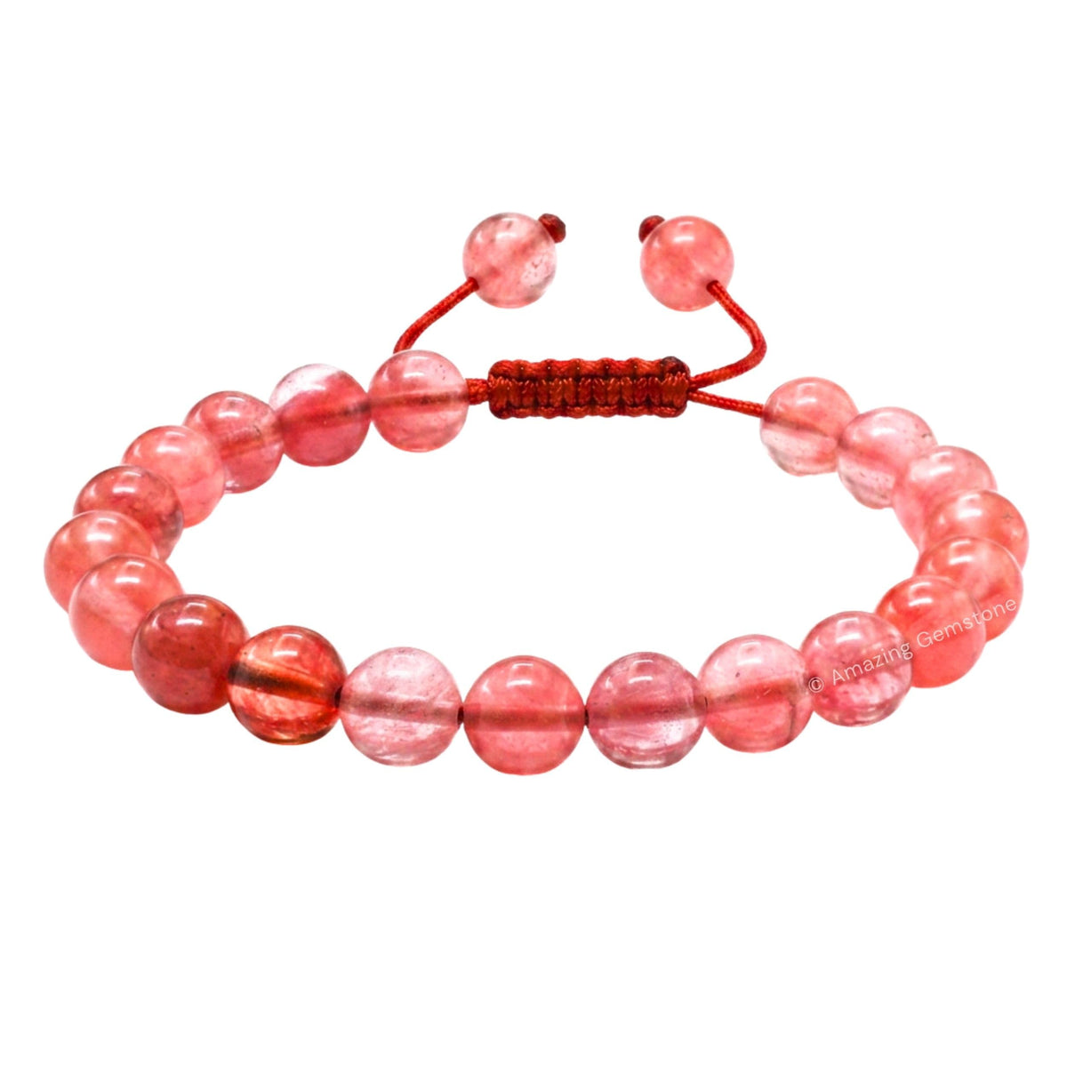 Cherry Quartz Bracelet (Cherry Quartz)