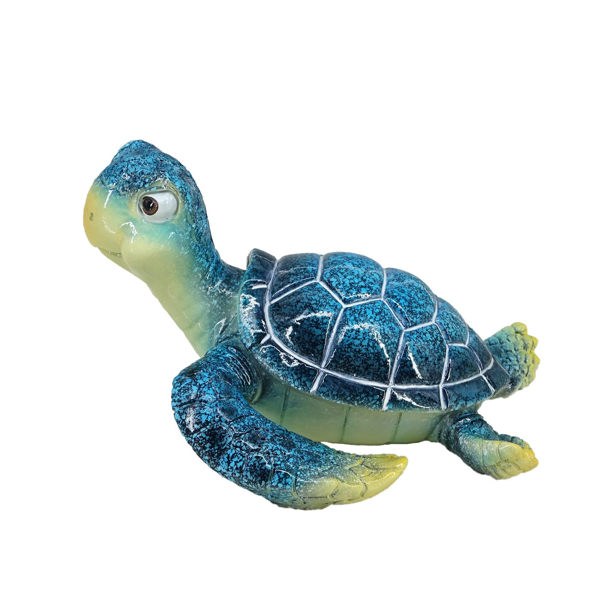 6 Inch Blue Sea Turtle Statue (Blue1)
