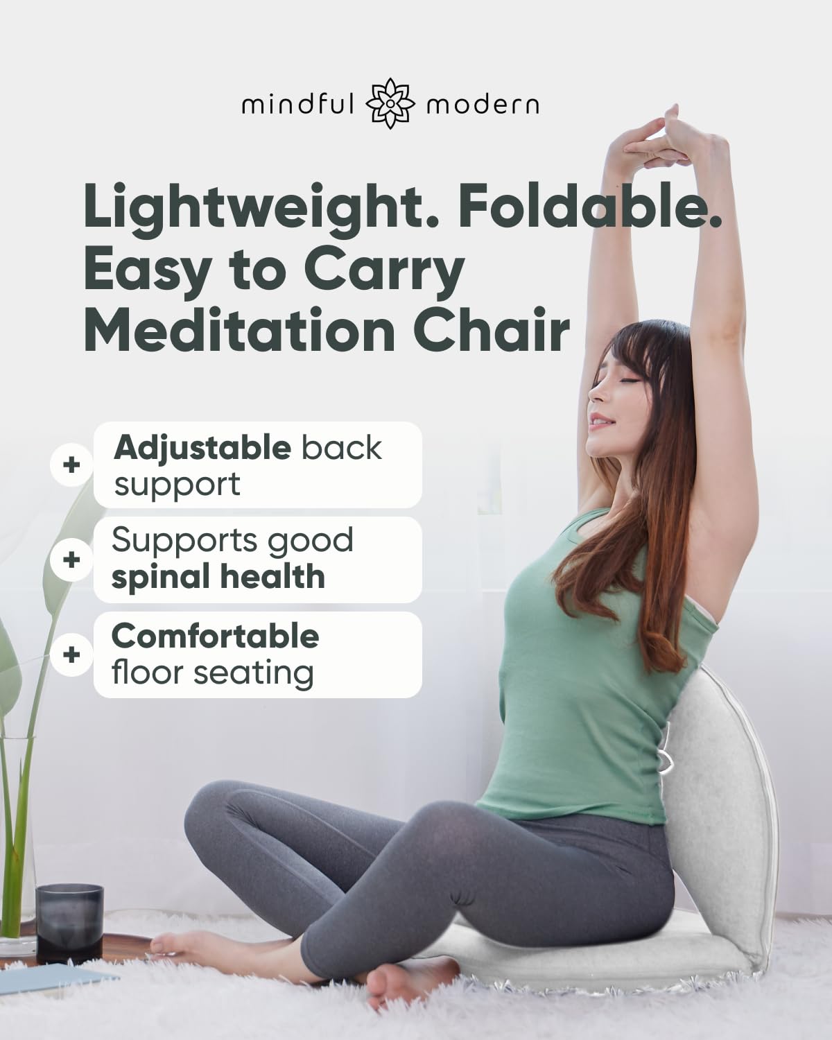 Meditation Chair (Classic White)