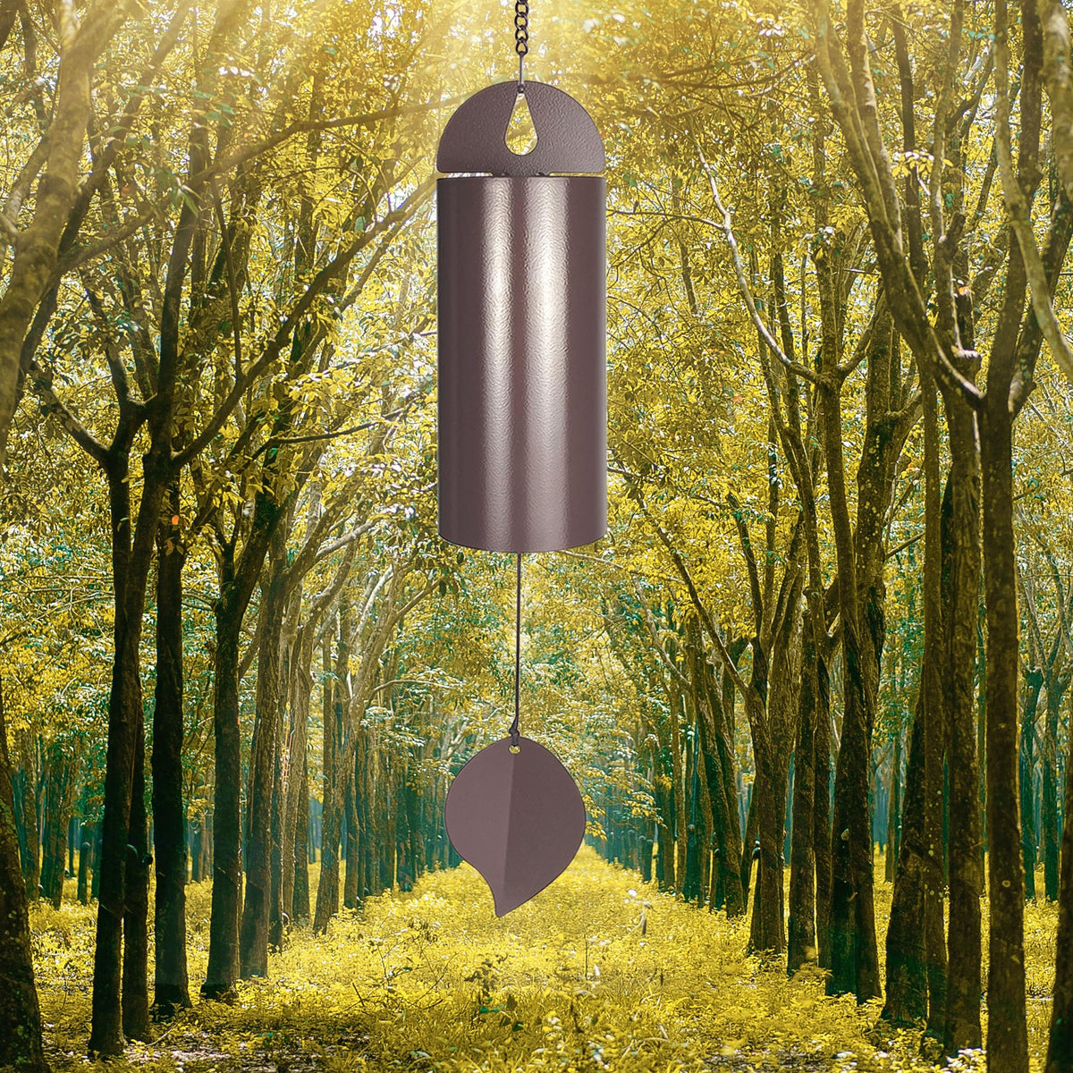 Deep Tone Wind Chimes for Outside (Bronze)