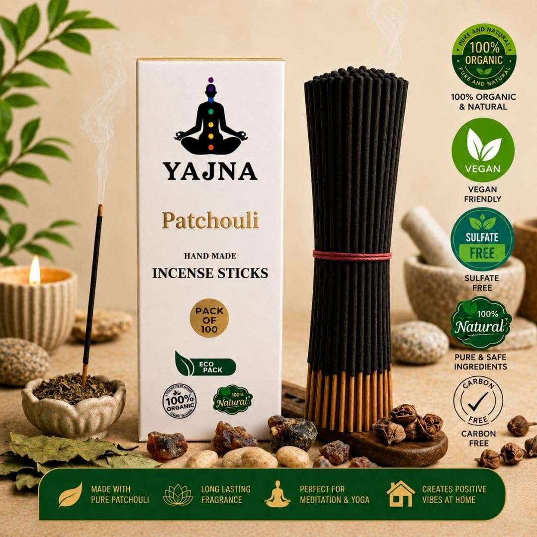 Patchouli 100% (100 Sticks (150GM))