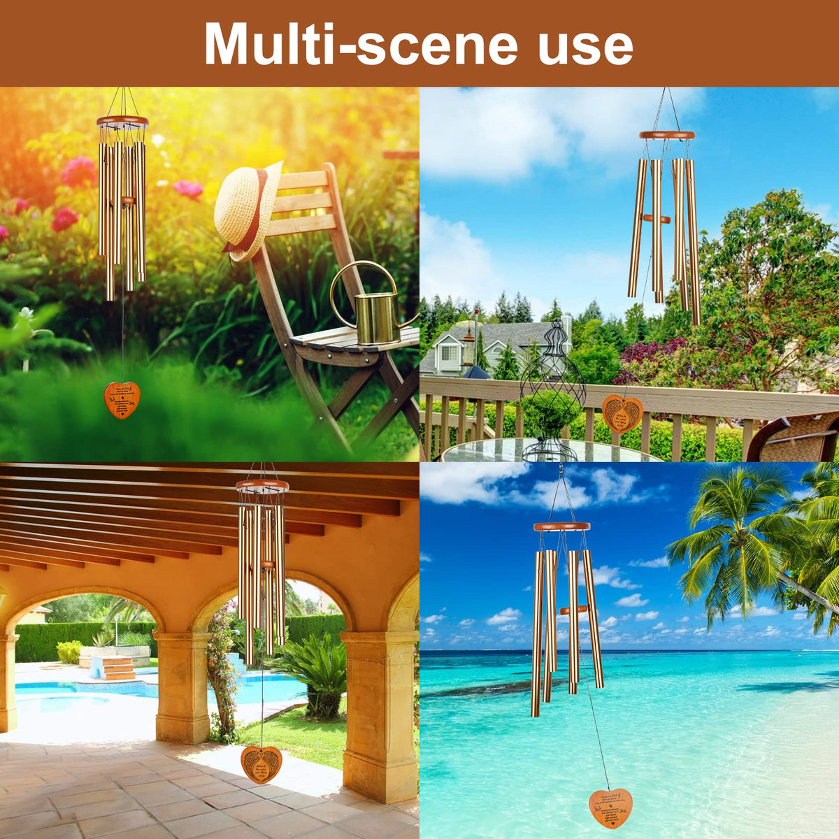 Wind Chimes for Outside (30")