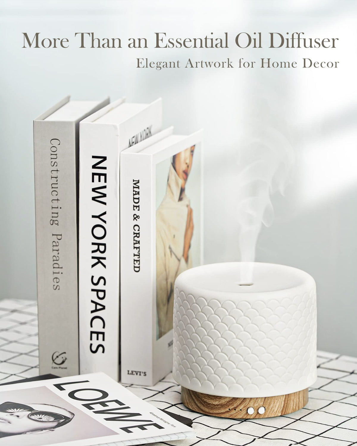 Essential Oil Diffuser (Mermaid Porcelain | Vintage & Exquisite)