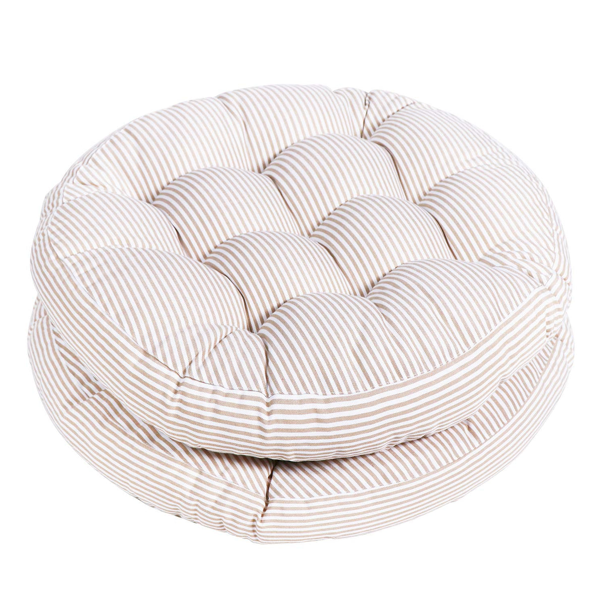 22 Inch Floor Cushion ((Round)|beige / 22x22 inch)