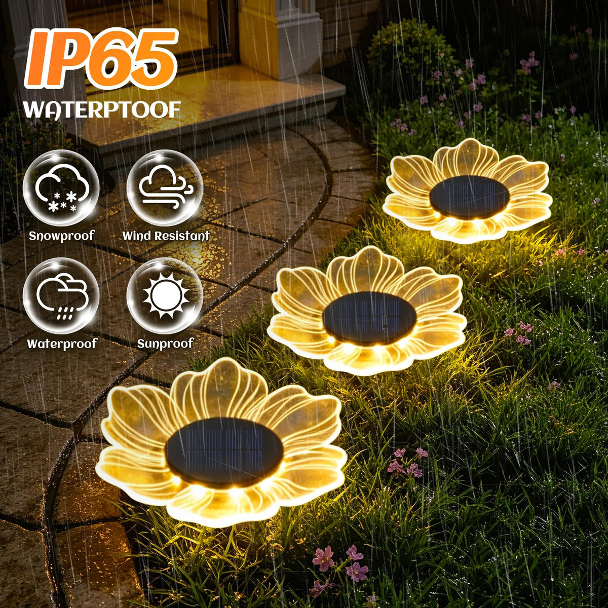 Solar Flower Shaped In (petal)