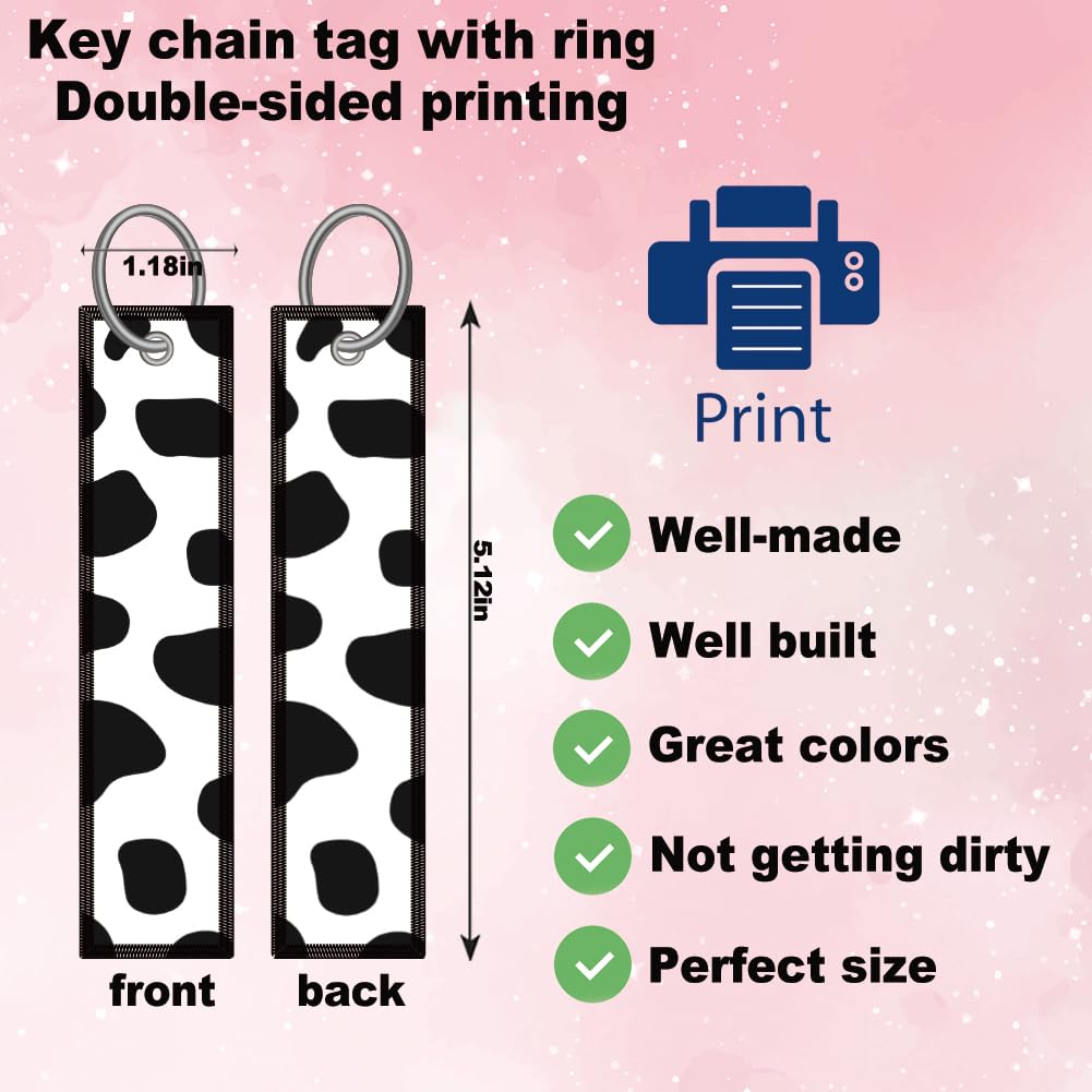 Cow Print License Plate Frame for Women 1Pc Car Tag (for animal- cow / 1 pack)