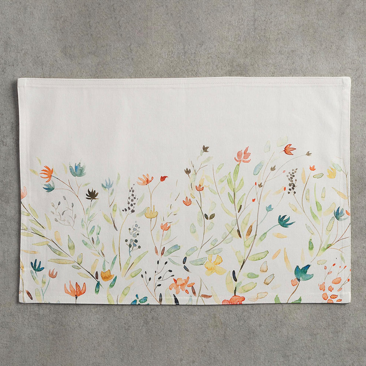 Placemats Set of 4 Reusable 100% Cotton (021 - Colmar / 13" X 19" (Pack of 4))
