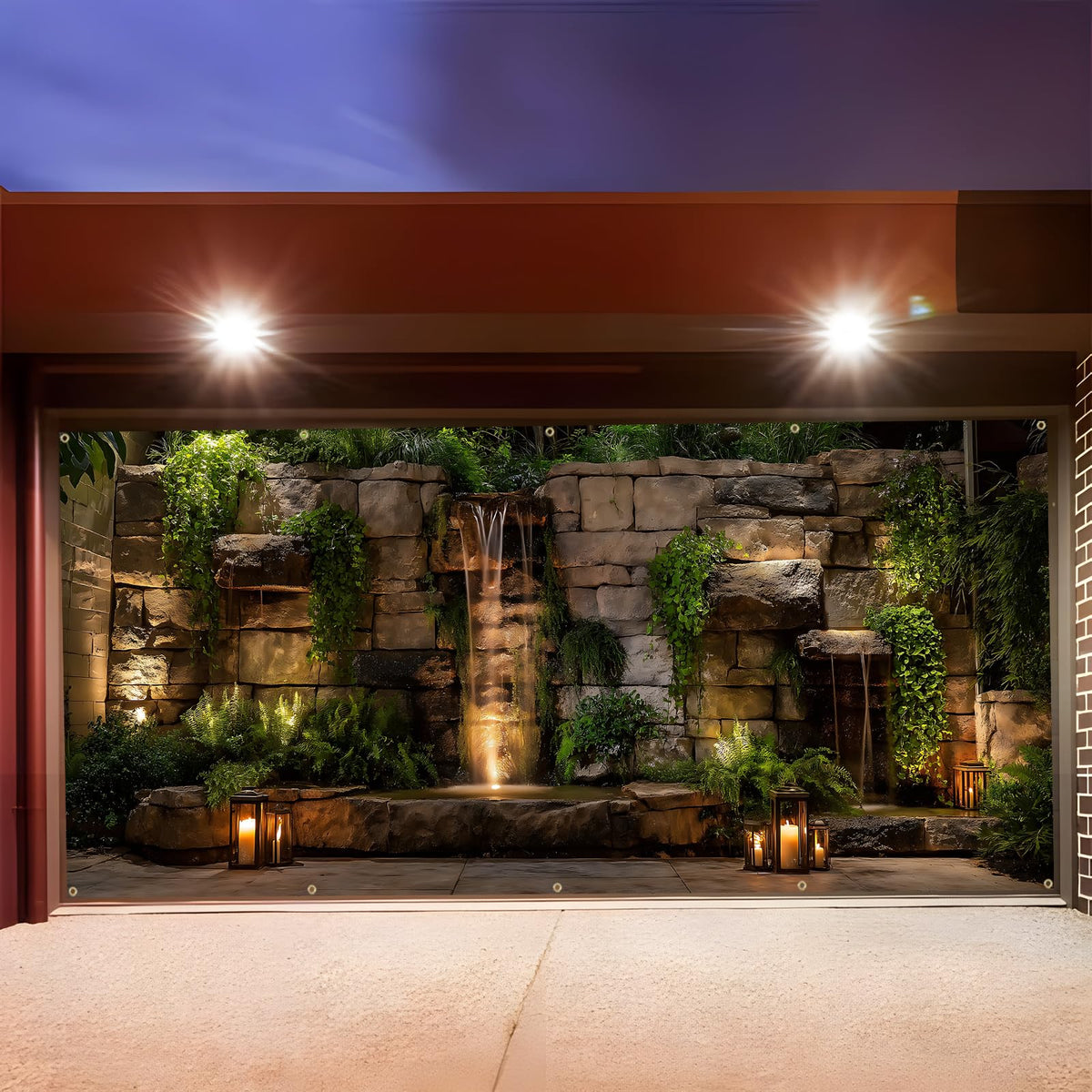 Garage Door Banner Cover (Indoor viewing)