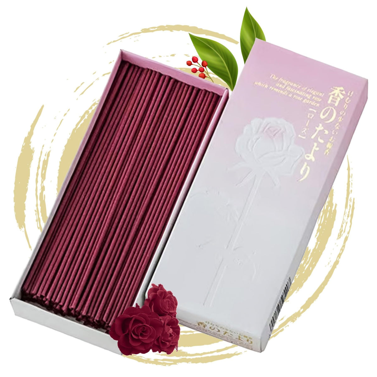 Hasegawa '' Rose Scent (Small – 5.5 in / 70 g (2.5 oz) Net Wt)