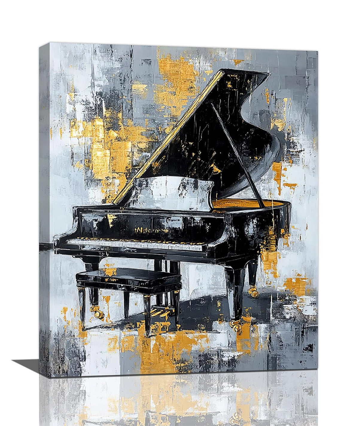 Music Wall Art (20"L x 16"W / Piano)