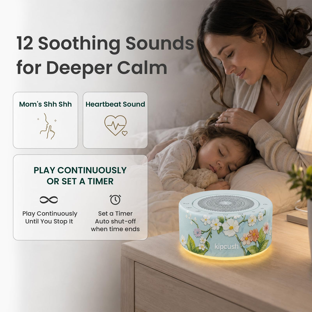 Tibetan Singing Bowl Sound Machine (Lotus Garden)