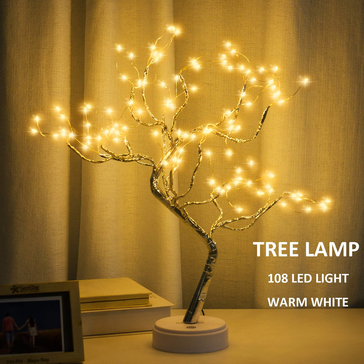 288 LED Birch Tree Light Remote Control (Warm White)
