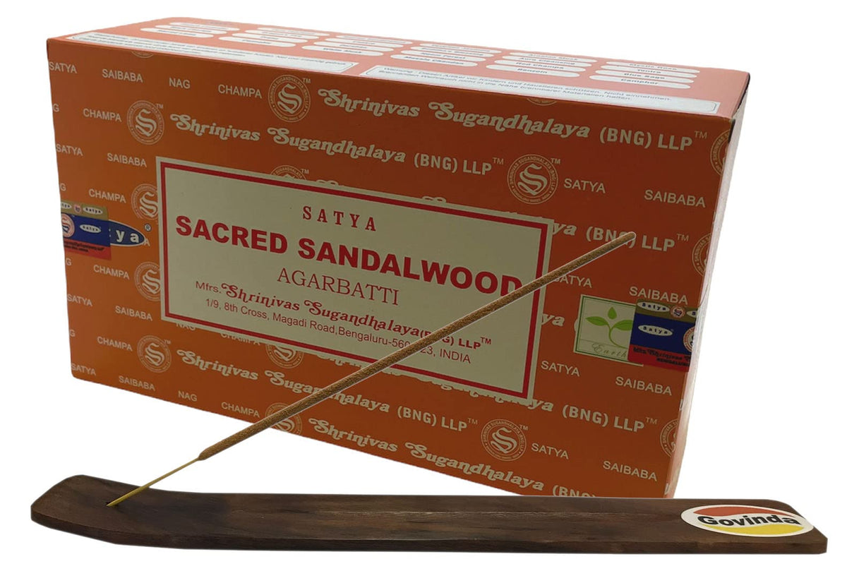 Incense Stick Holder Bundle with Satya Bangalore (Sacred Sandalwood)
