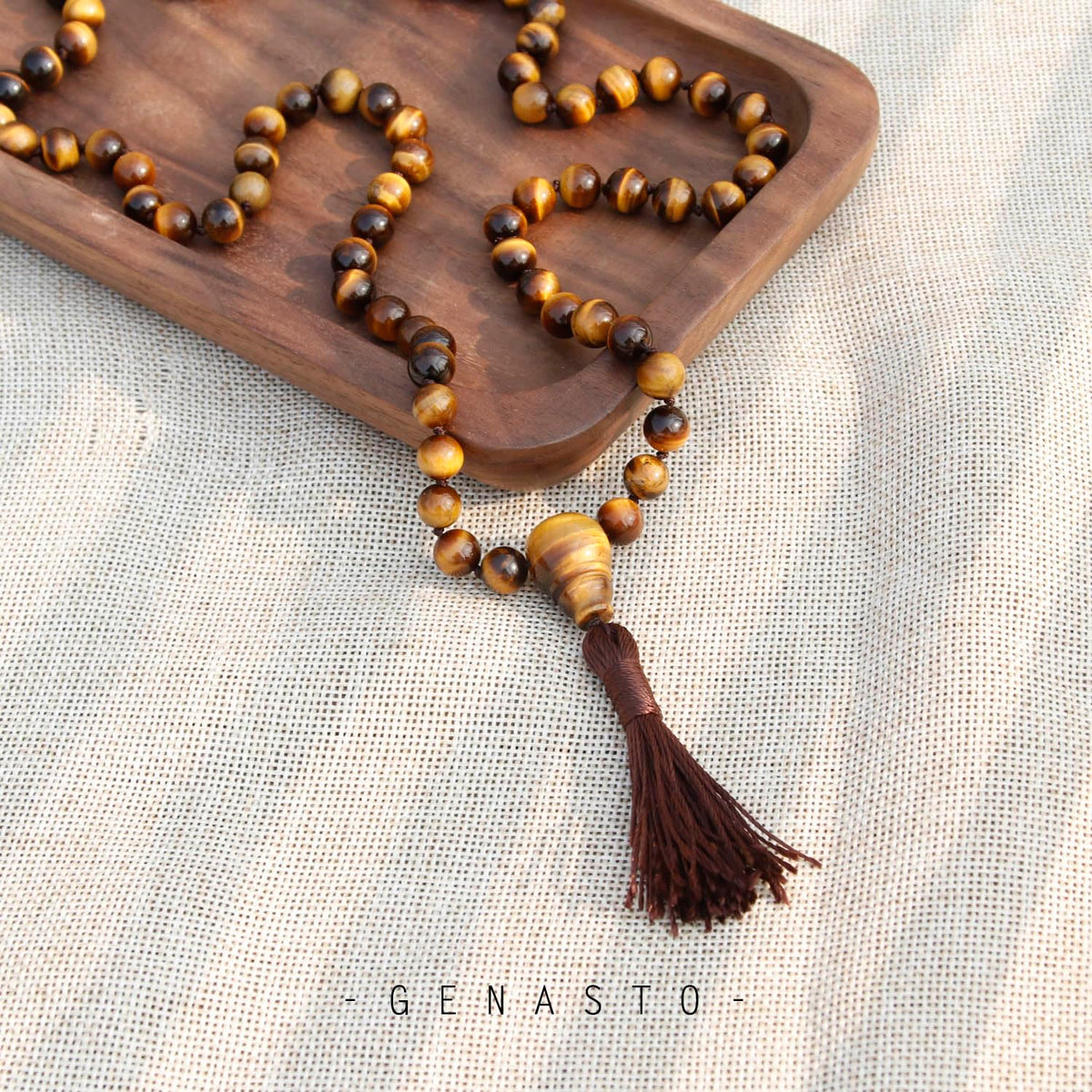 Tiger Eye Stone Necklace