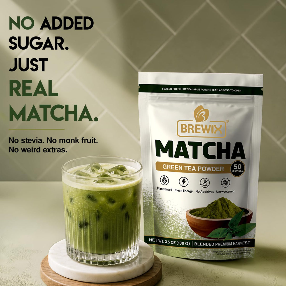 Matcha Green Tea Powder (3.53 Ounce (Pack of 1))
