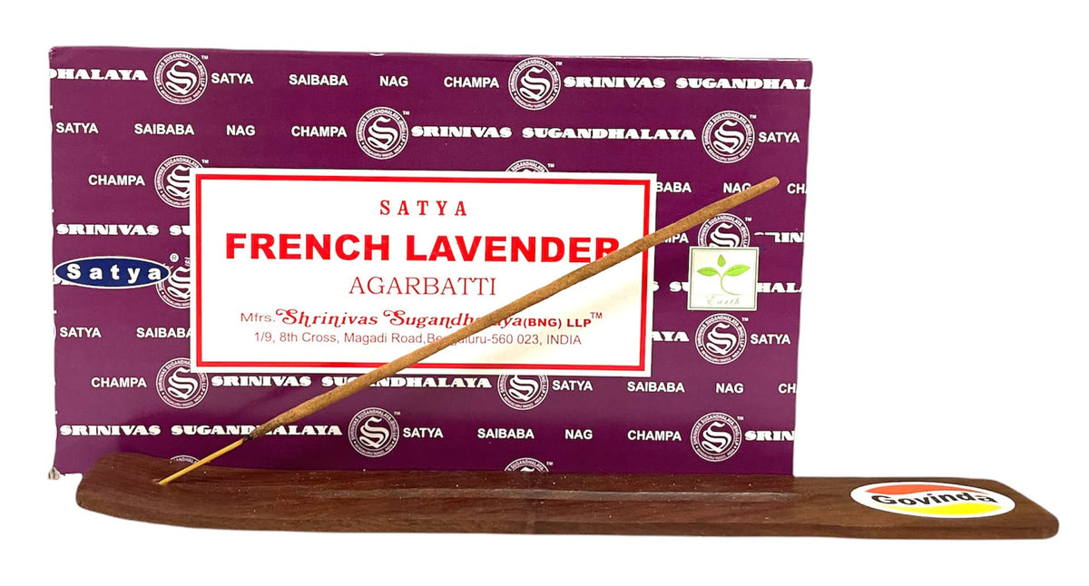 Incense Stick Holder Bundle with Satya Bangalore (French Lavender)