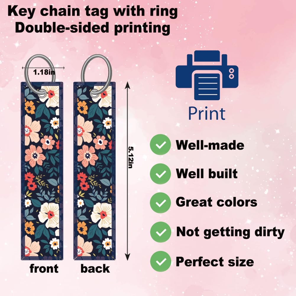 Cute Folk Floral License Plate Frame Women 2Pc Car Tag (for Floral-Folk / 2 pack)