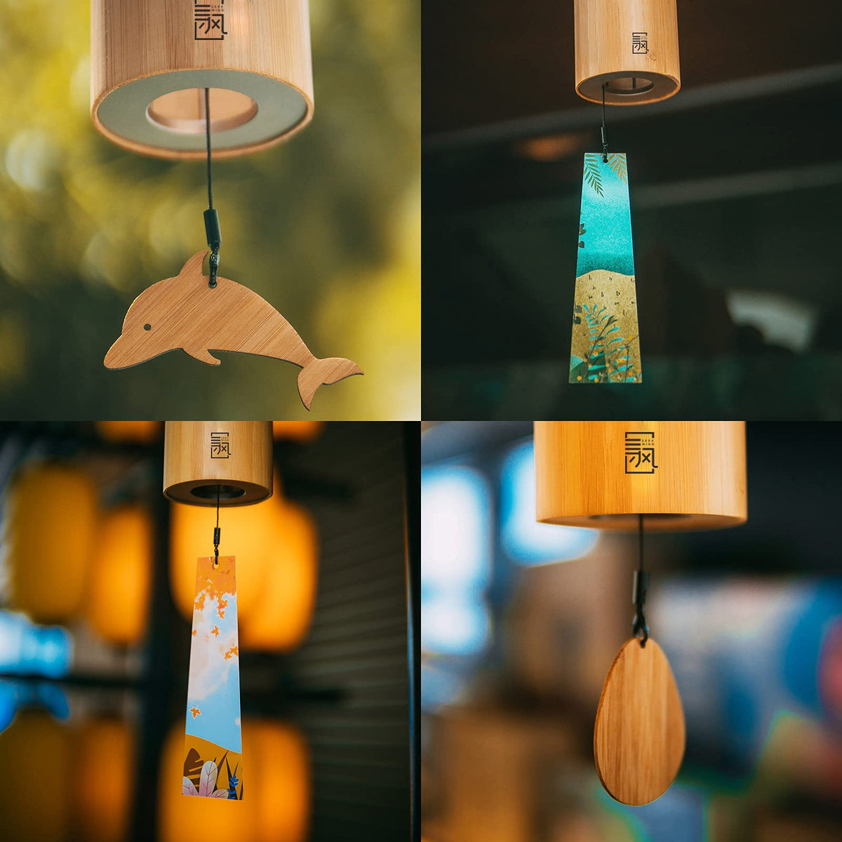 Bamboo Wind Chimes for Sound Healing and Meditation