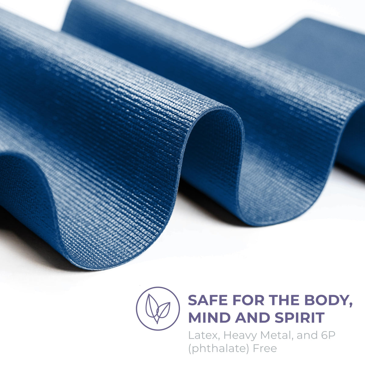 Voyage 5mm Studio Yoga Mats (Dark Blue)