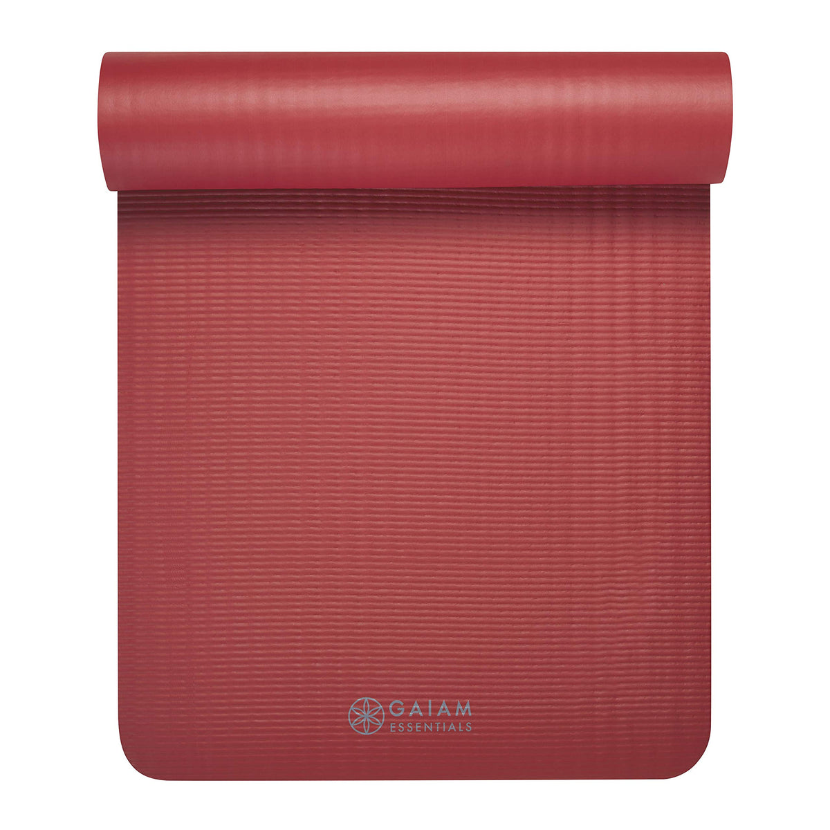Essentials Thick Yoga Mat with Easy (Red / 2/5" (10MM))