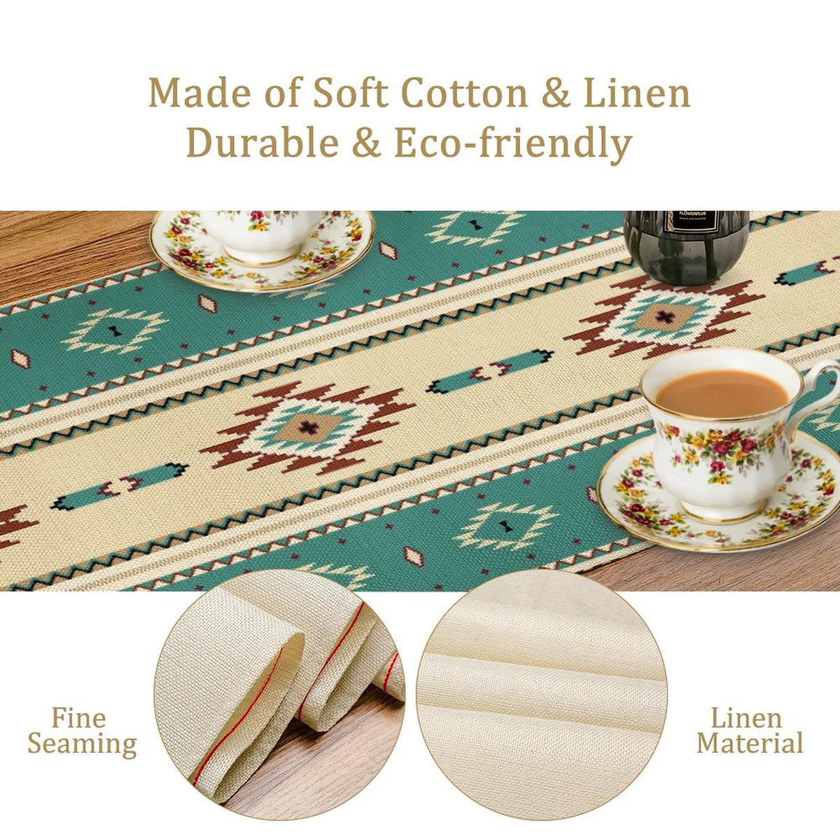 Aztec Table Runner (13x108inch / Aztec 12)