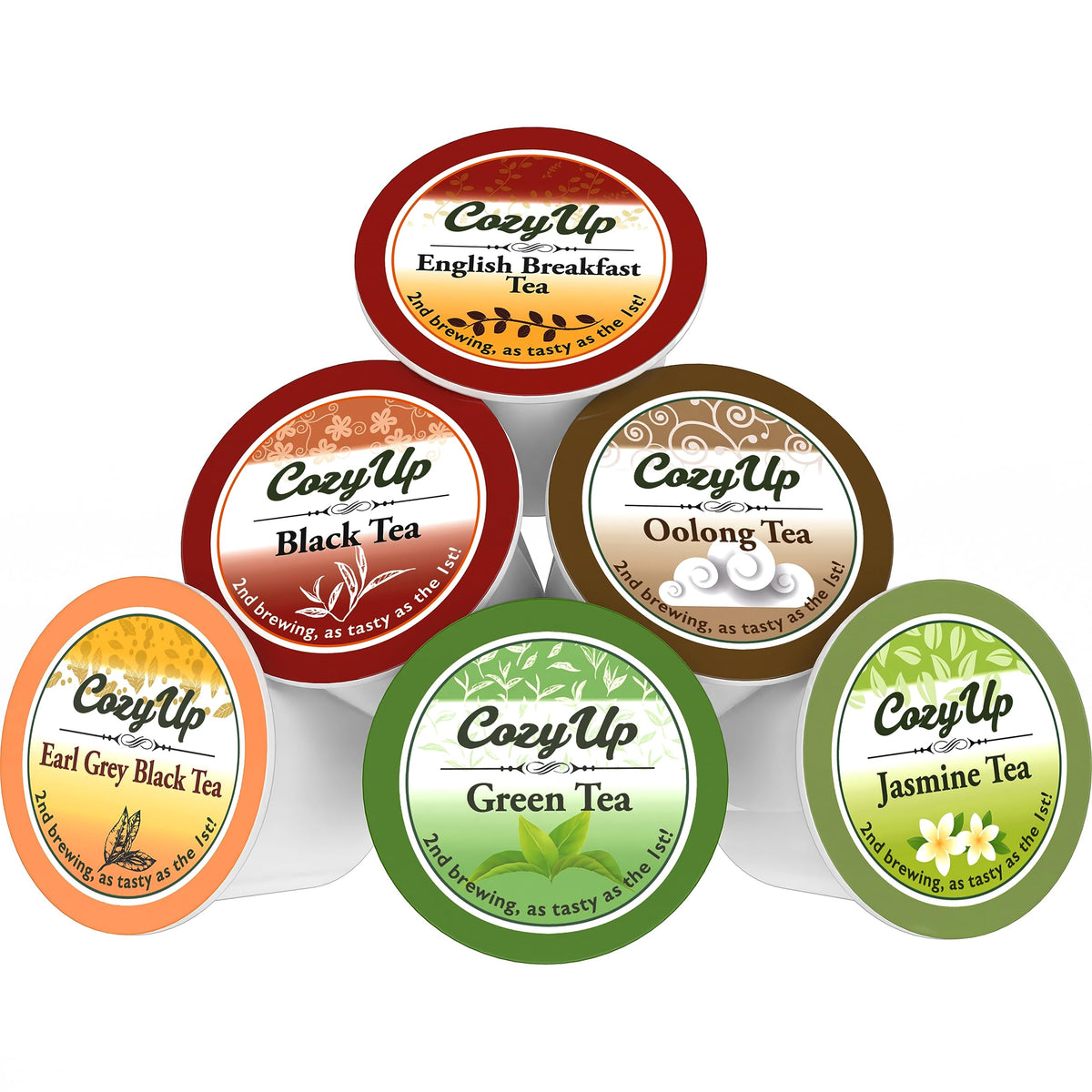 36 Count 6 Flavors Variety Tea Pod