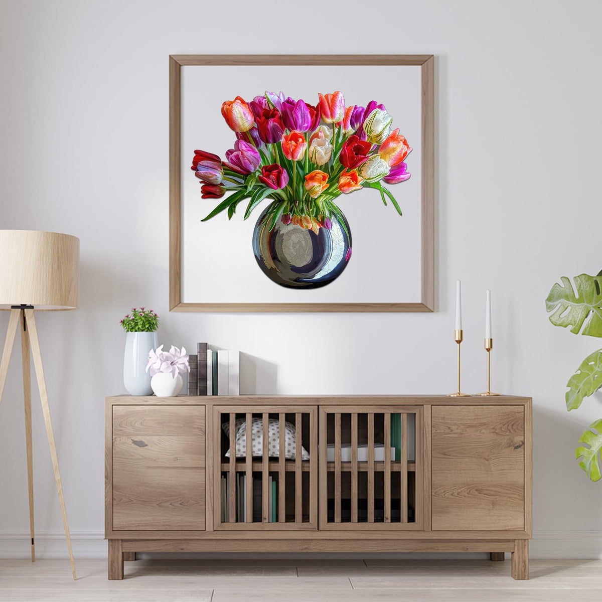 Puzzles for Adults (Flower-vase / 200 pieces)
