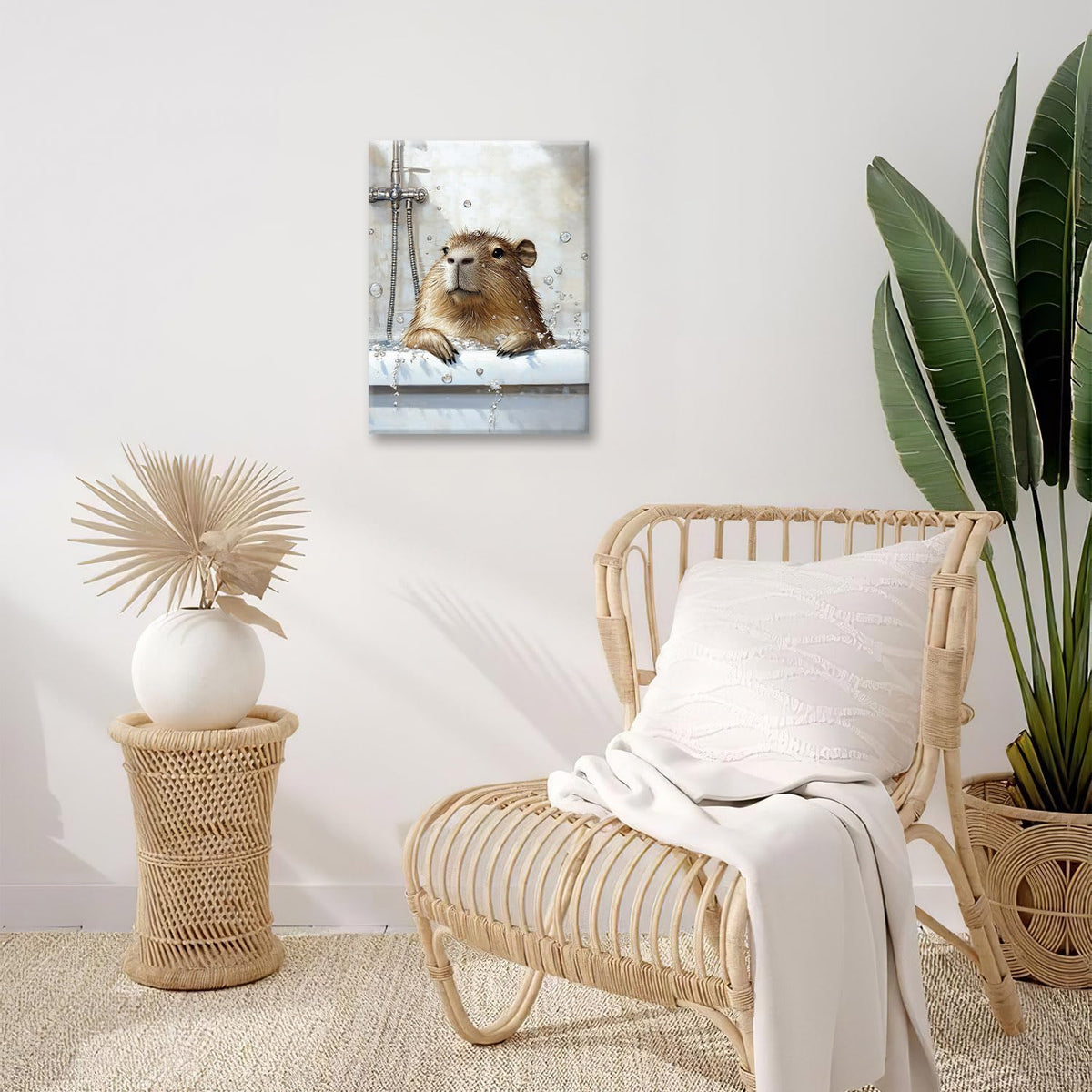 Capybara Wall Art (16"L x 12"W / Capybara)