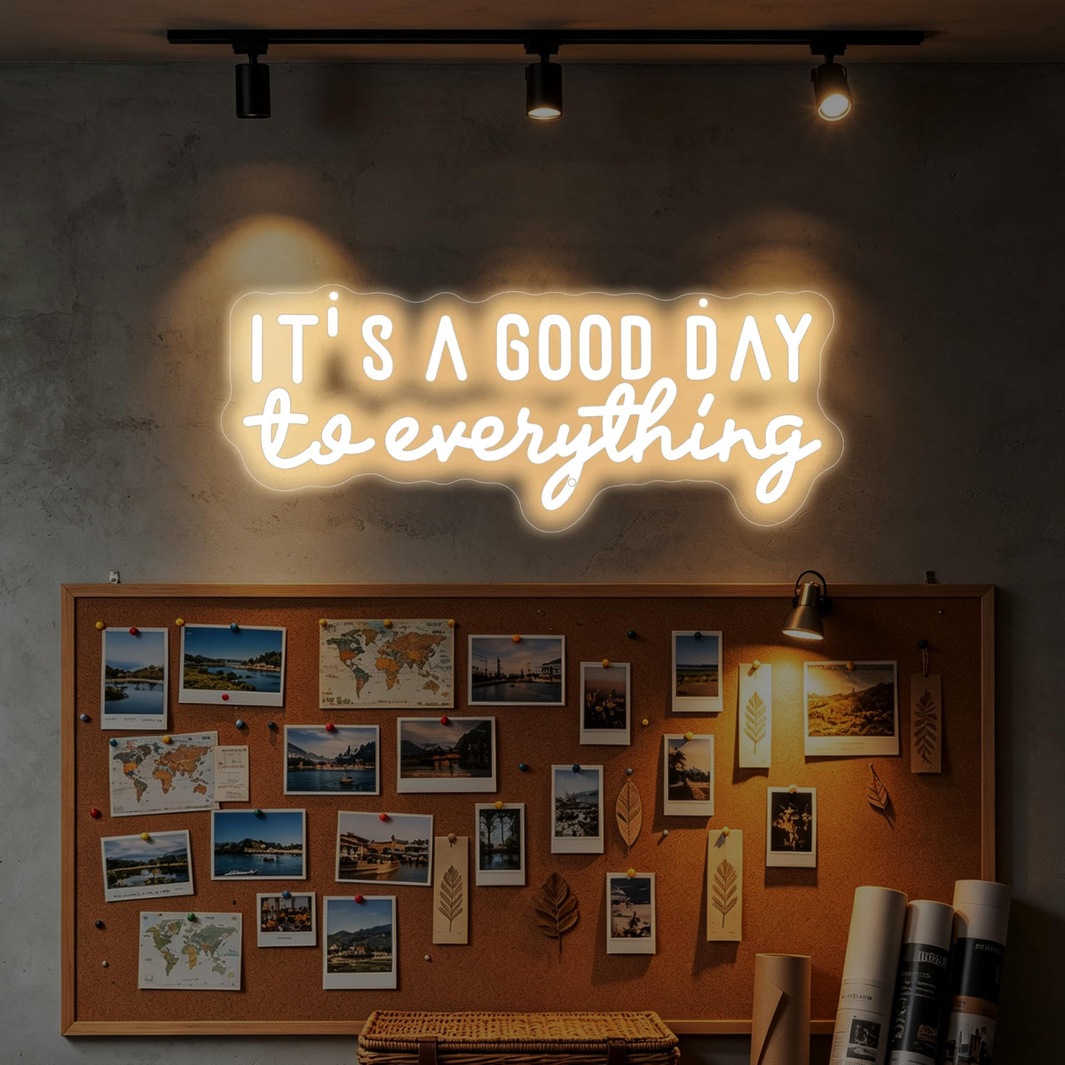 It's A Good Day To Everything Neon Sign Motivational Wall Decor (TO Everything)