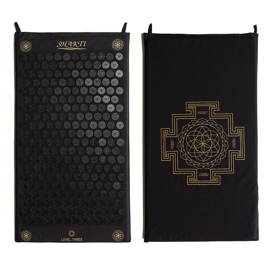 Acupressure Mat for Tension Release (Level 3 / Black)