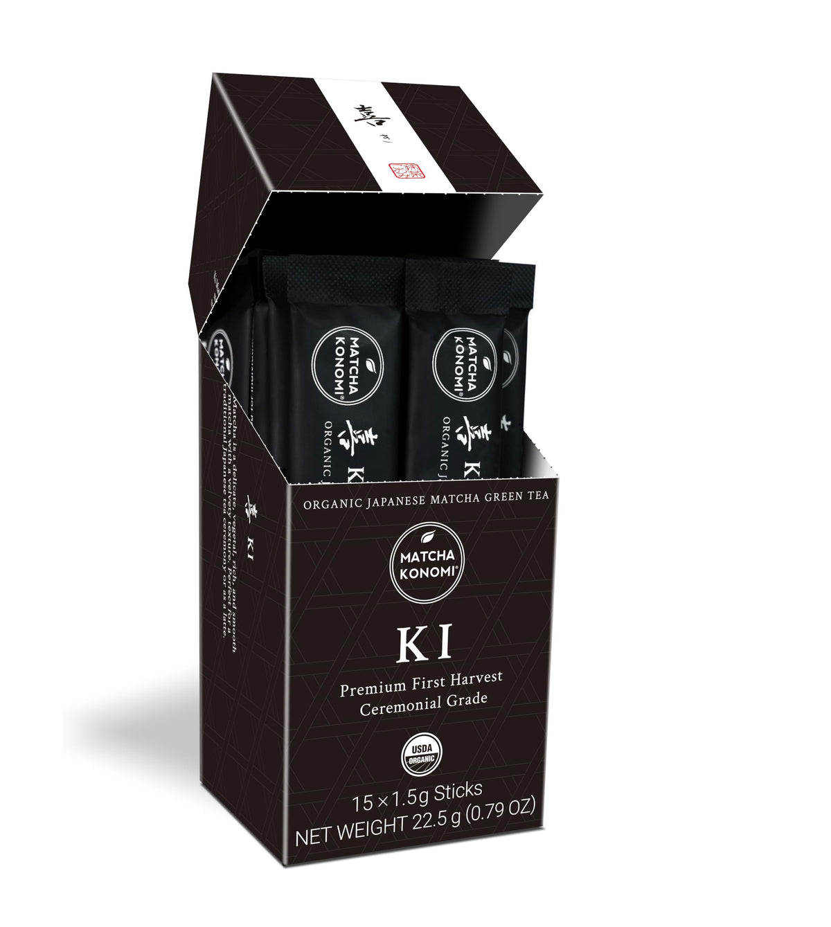 Ki Matcha 15 x 1.5g Sticks (0.79 Ounce (Pack of 15))