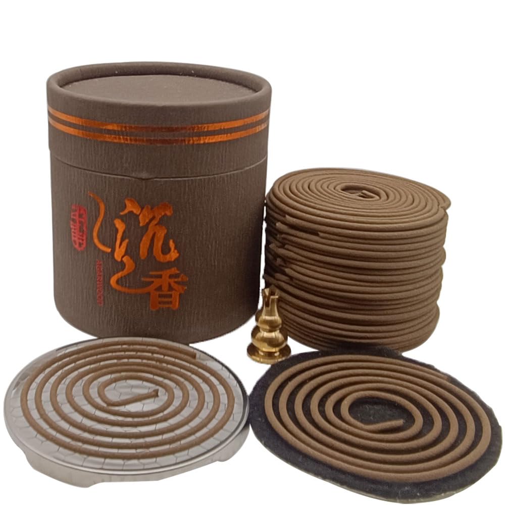 Sandalwood Agarwood Coil Incense (48*agarwood)