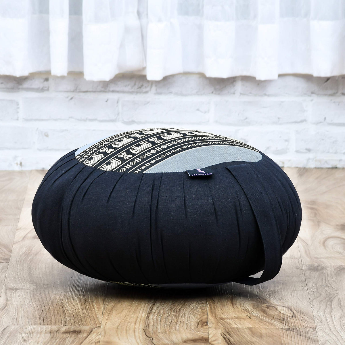 Meditation Cushion Zafu & Zabuton Set 28 x 28 inches Kapok Zazen (Sf15 - Blue)