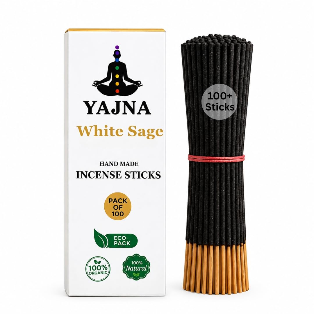 White SAGE 100% (100 Sticks (150GM))