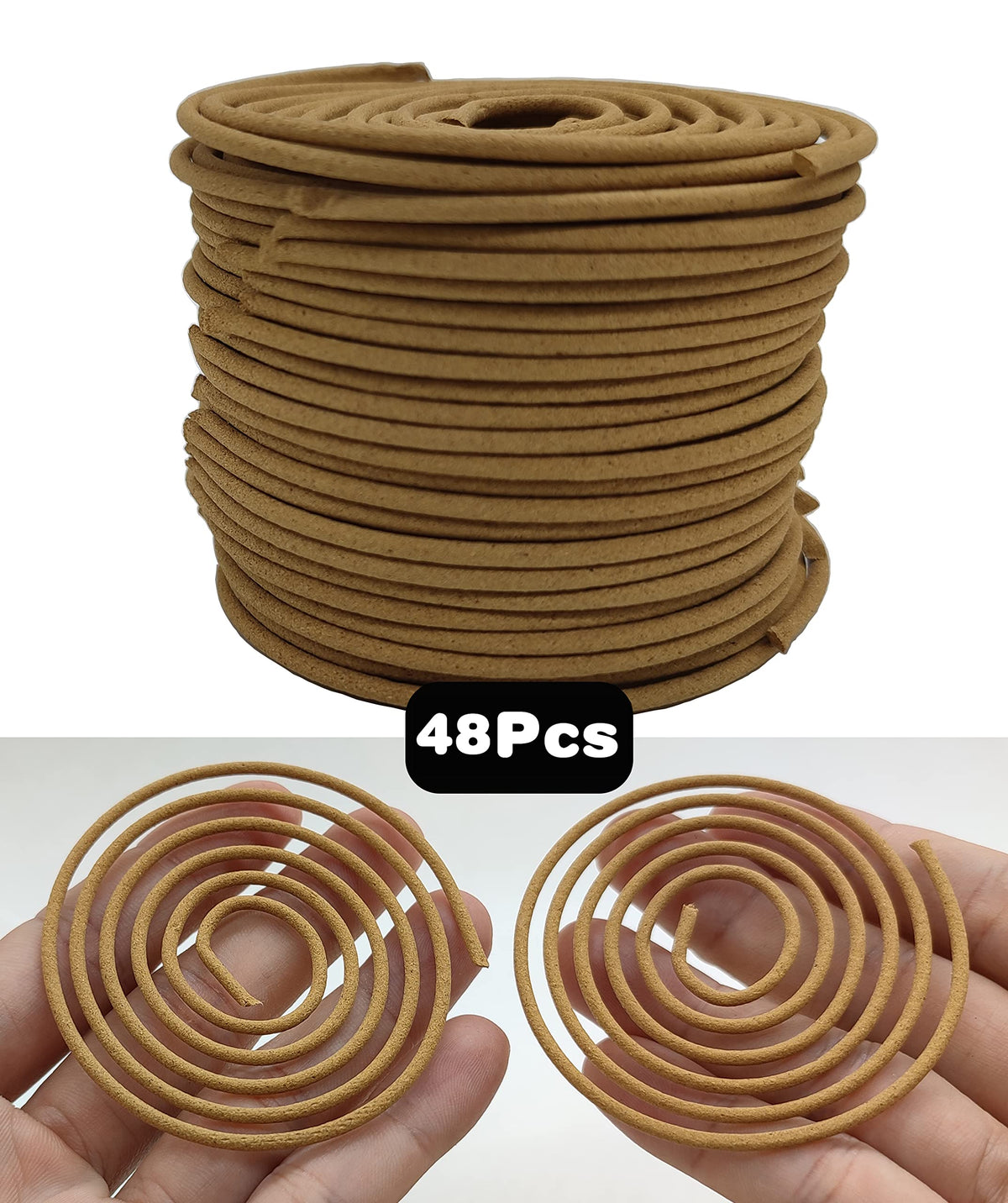 Sandalwood Agarwood Coil Incense (48*agarwood)