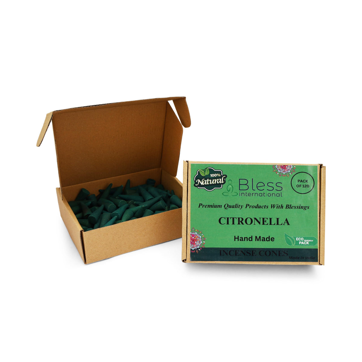 Citronella 100% (Citronella / Pack Of 120 Cones)