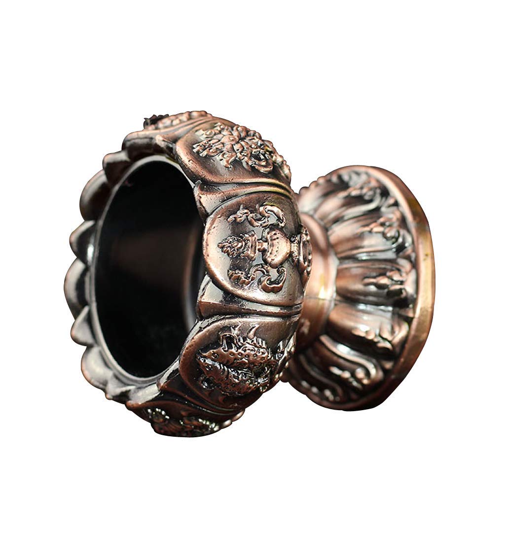 Lotus Flower Votive Tealight Holder (Copper)