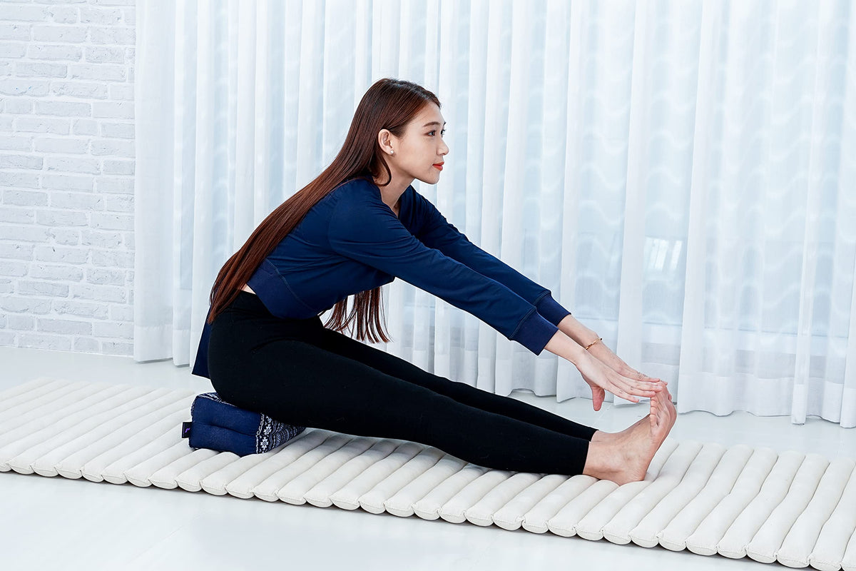 Yoga Block Floor Cushion for Yoga Practice (Cbt2 - Dark Blue)