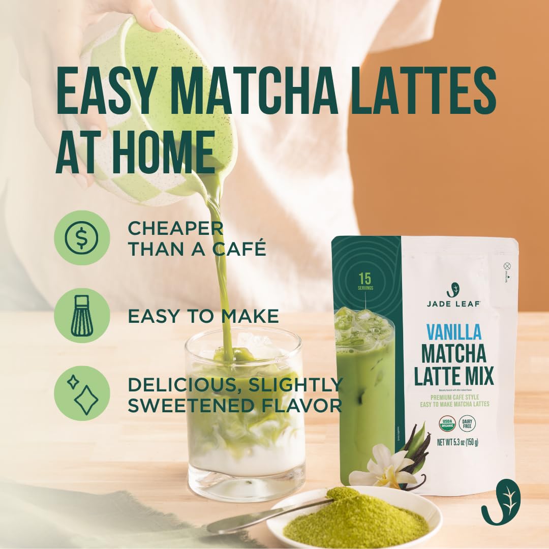 Latte Mix Vanilla Flavor (5.3 Ounce (Pack of 1))