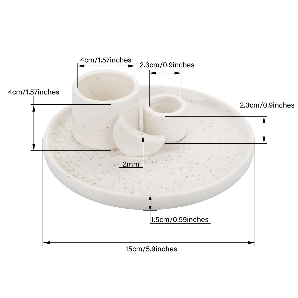 Incense Burner (White)