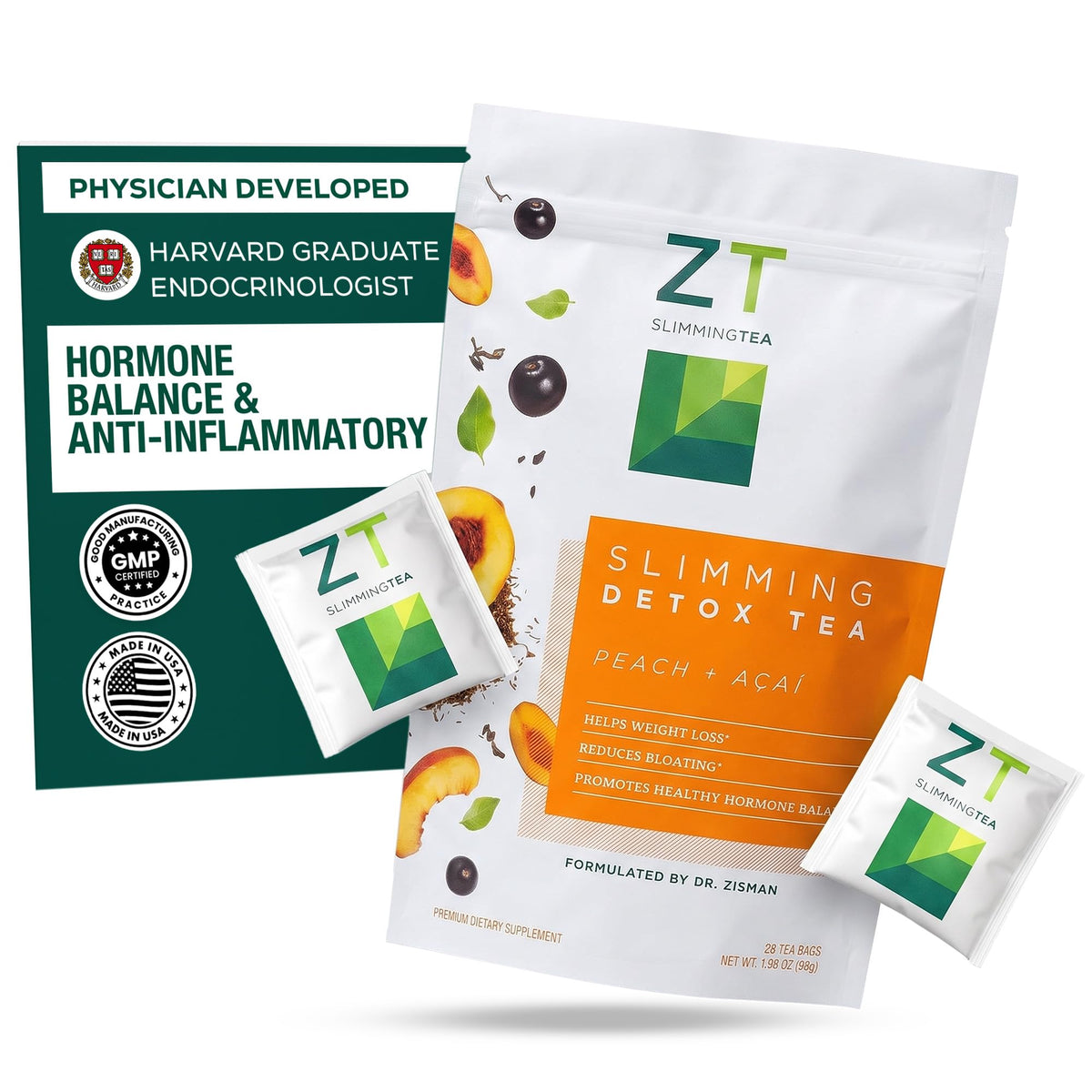 Dr. Zisman ZT Slimming Detox Tea (28 Count (Pack of 1))