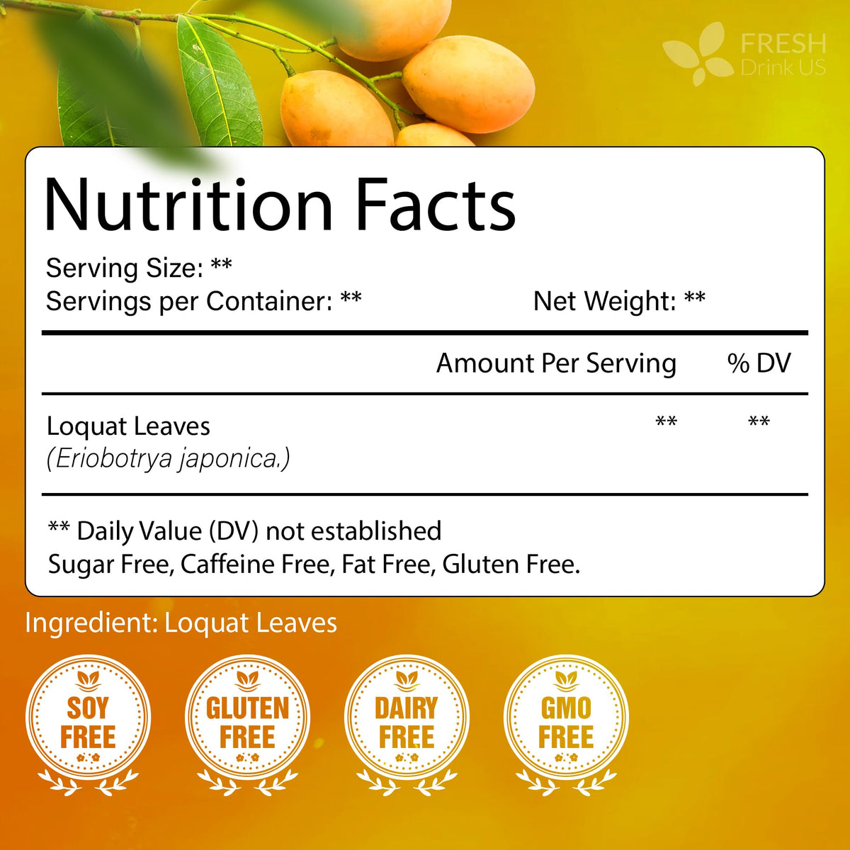Premium 8oz Loquat Leaves (8oz)